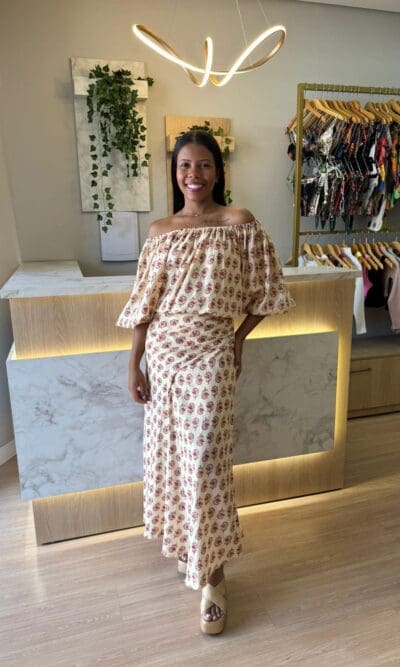 BLUSA ESTAMPA LILA MARIA FILO