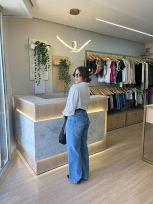 CALÇA WIDE LEG JEANS ALLS - Imagem 2