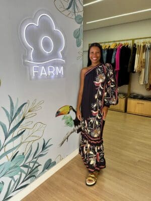 VESTIDO OMBRO SÓ LENÇO LIA