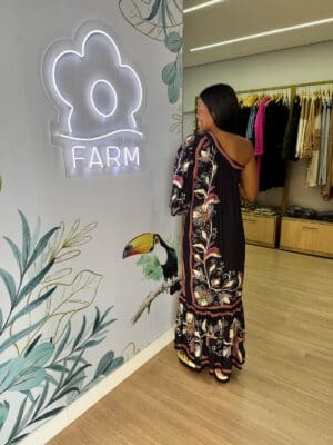 VESTIDO OMBRO SÓ LENÇO LIA - Imagem 2