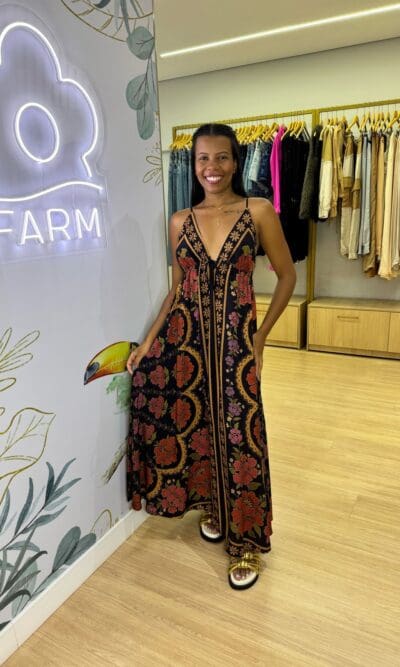 VESTIDO LONGO MADALENA