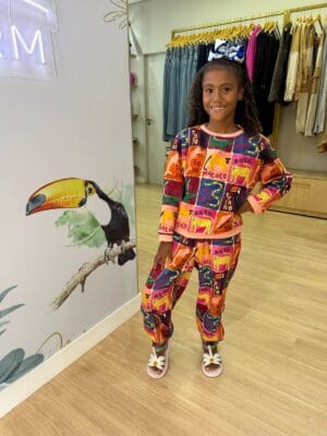 CALÇA MOLETOM ANIMALIA