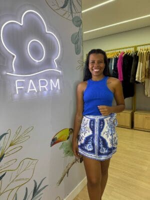 SHORT SAIA JARDIM DE PORCELANA