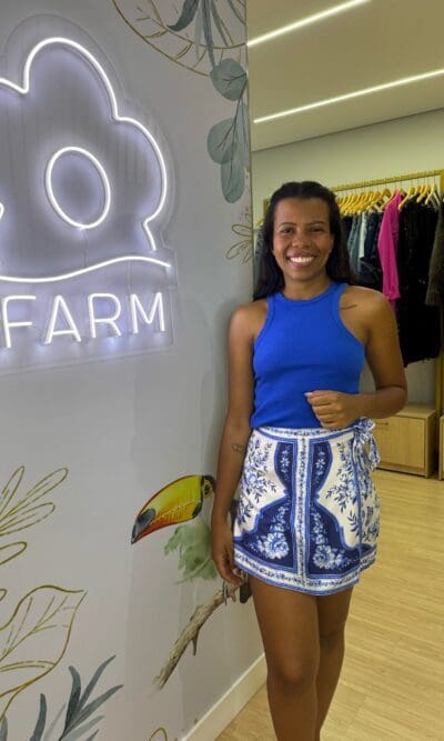 SHORT SAIA JARDIM DE PORCELANA