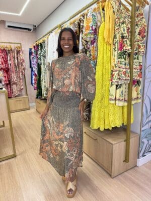 SAIA MIDI ESTAMPA VITRAL