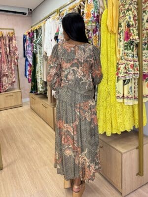 SAIA MIDI ESTAMPA VITRAL - Imagem 2