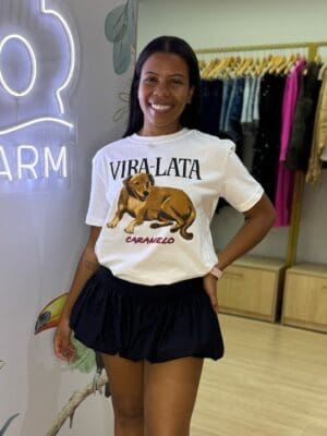 T-SHIRT MÉDIA VIRA LATA OFF