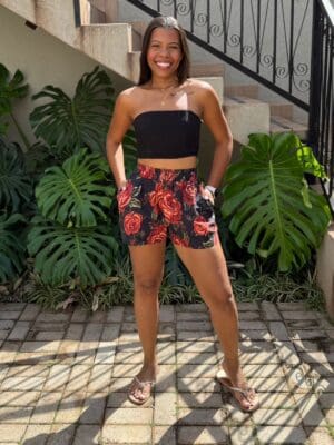 SHORT SAMBA CANÇÃO ROSÁLIA