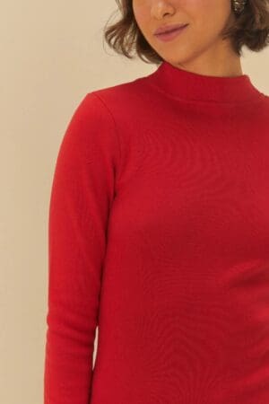 BLUSA RIB MANGA LONGA - Imagem 2