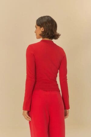 BLUSA RIB MANGA LONGA - Imagem 3