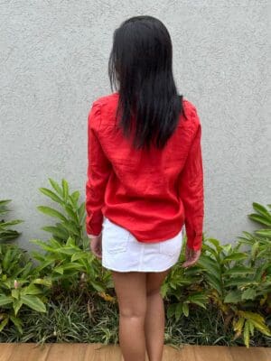 CAMISA BOTÕES FRALDADA MARIA FILÓ - Imagem 2