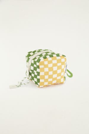 NECESSAIRE CAÇULA QUADRICULADO SONHO VERDE FARM ETC – VERÃO 26