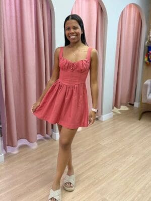 VESTIDO CURTO CORSELET